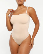 Seamless Sculpt Strapless Thong Bodysuit