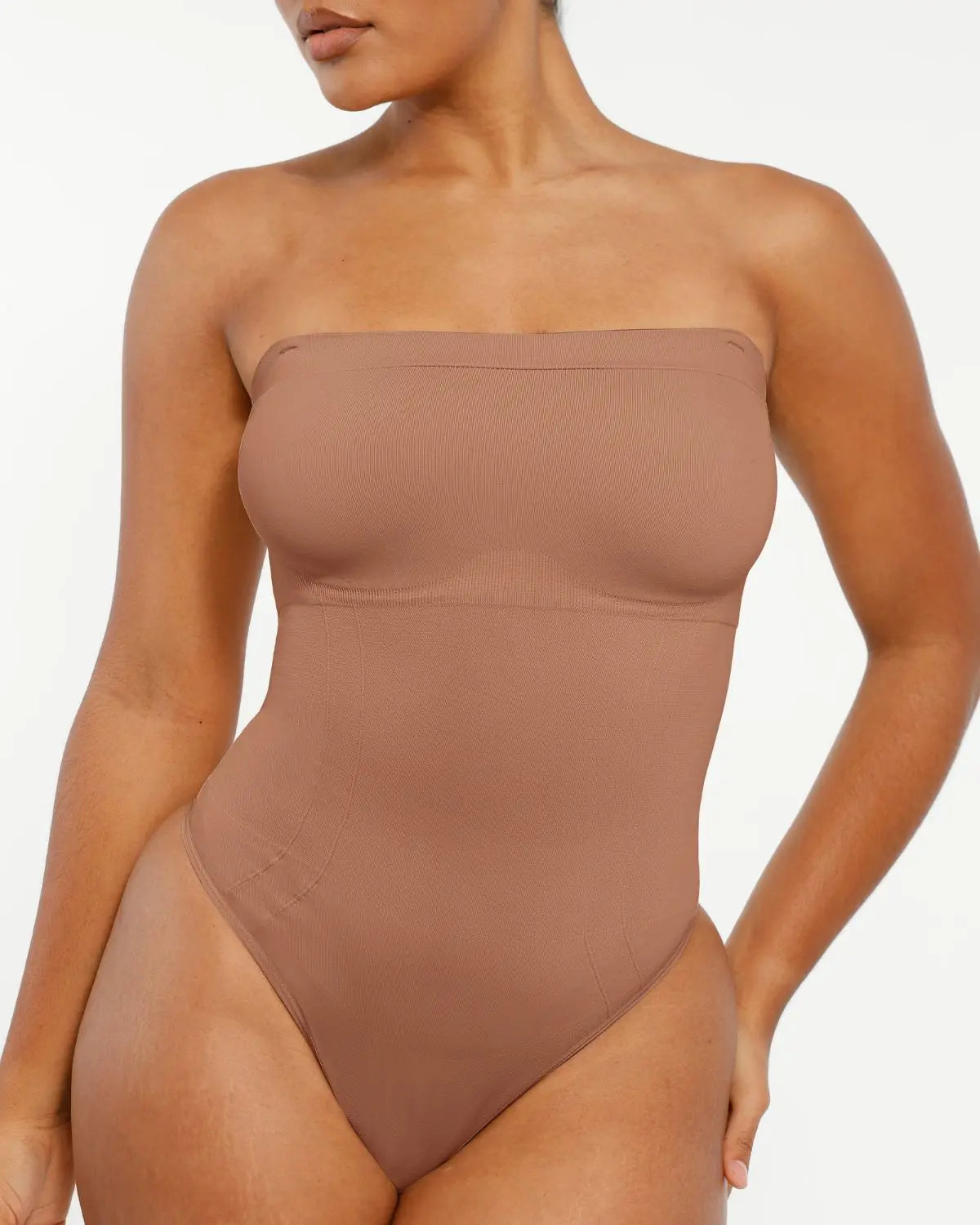 Seamless Sculpt Strapless Thong Bodysuit