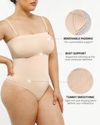 Seamless Sculpt Strapless Thong Bodysuit