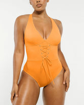 Smart Sculpt Plunge Corset Shaping Swimsuit