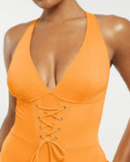 Smart Sculpt Plunge Corset Shaping Swimsuit