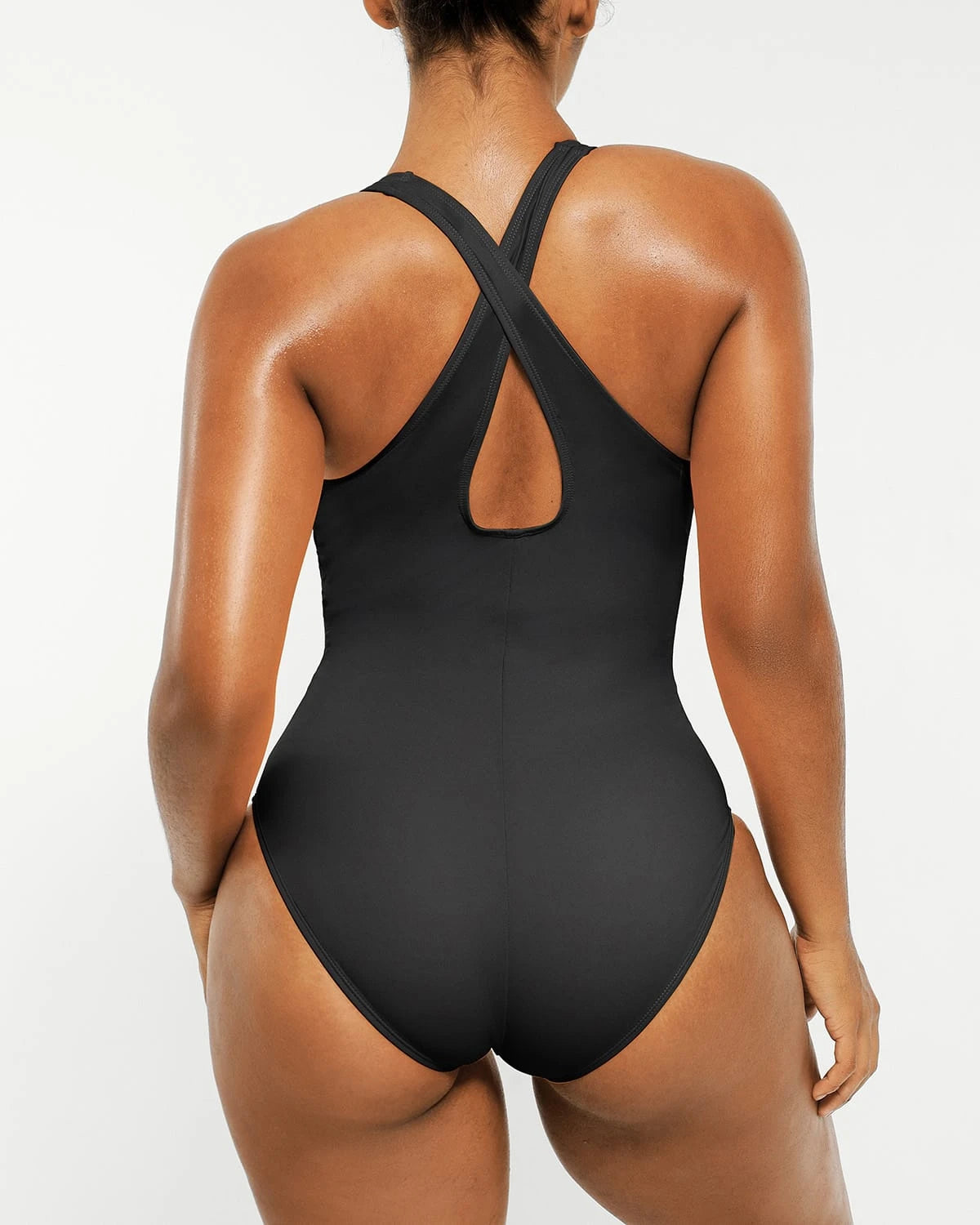 Smart Sculpt Plunge Corset Shaping Swimsuit