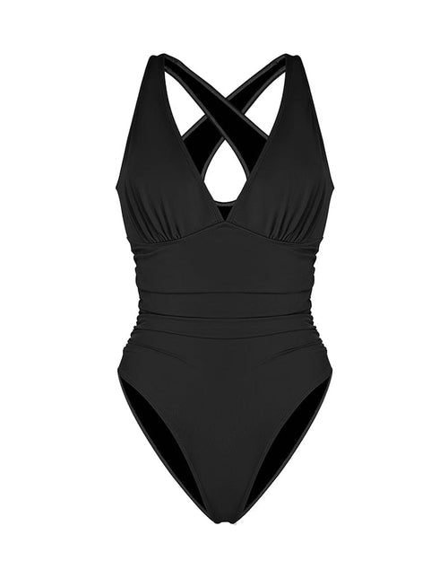 Smart Sculpt Plunge Cutout Swimsuit | Enhance Your Summer Look | Swim