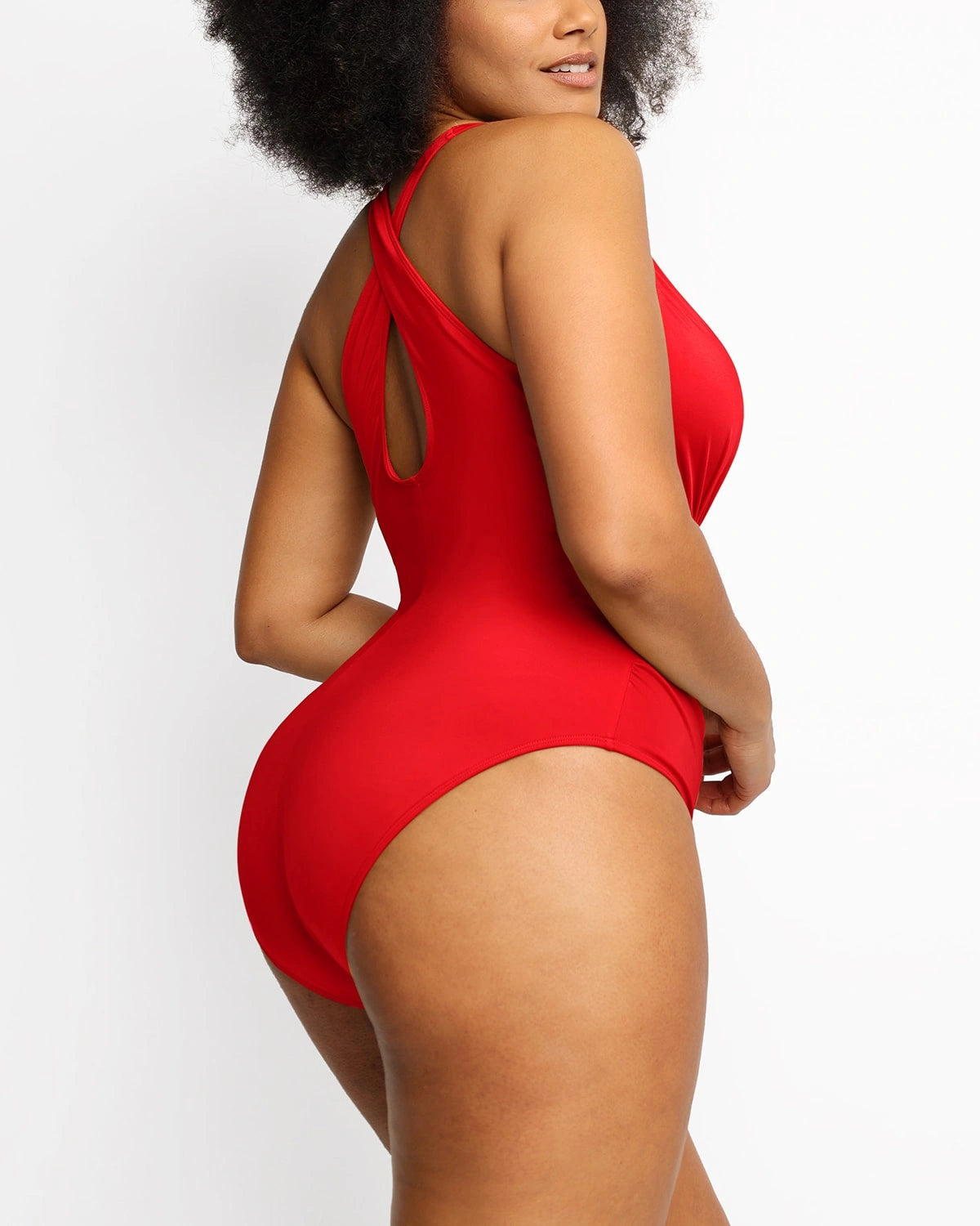 Smart Sculpt Plunge Cutout Swimsuit