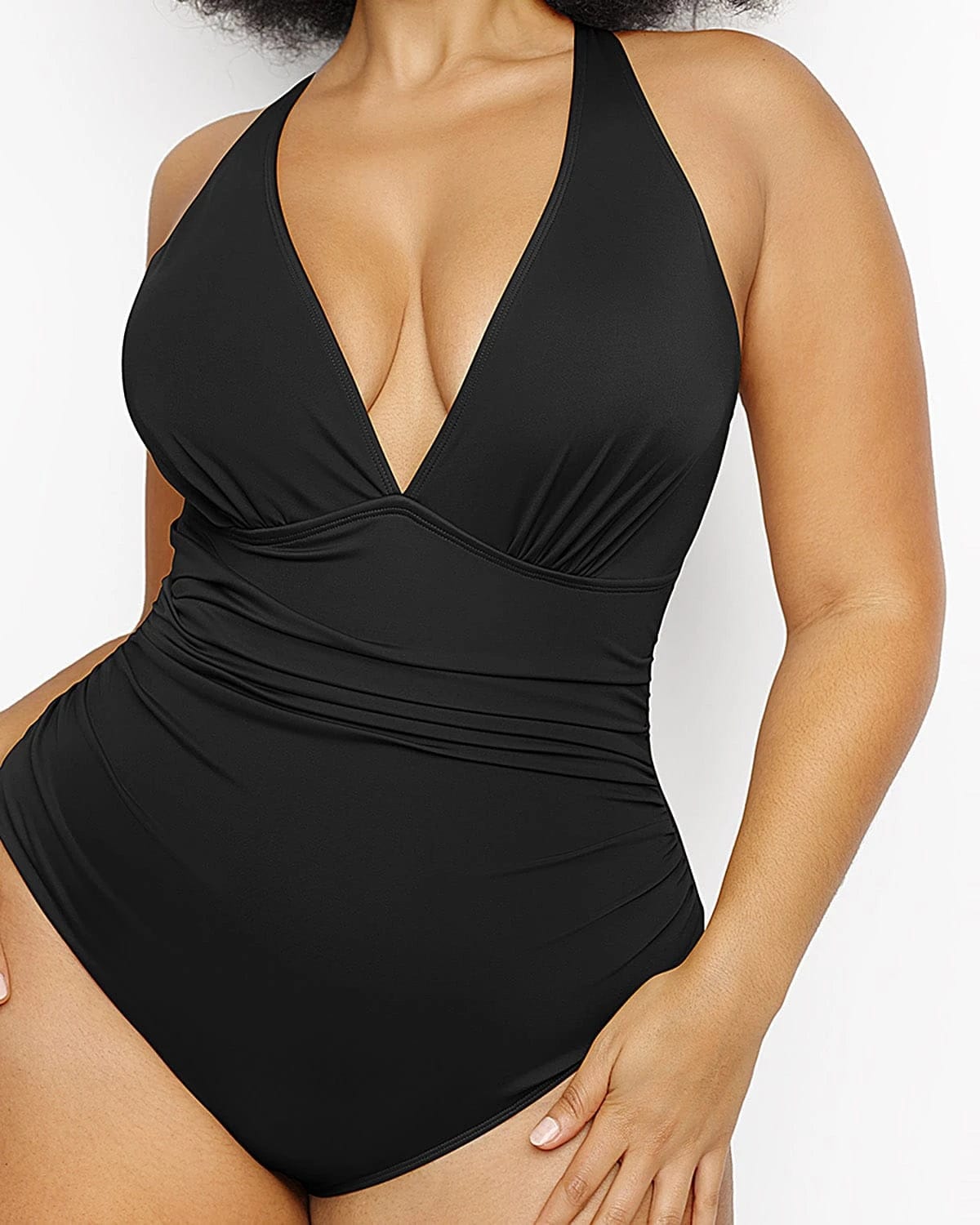 Smart Sculpt Plunge Cutout Swimsuit