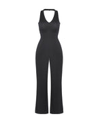 Ultra Sleek Halter Neck Shaping Jumpsuit