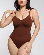 Waist Boning Corset Bodysuit